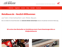 Tablet Screenshot of motobauer.de